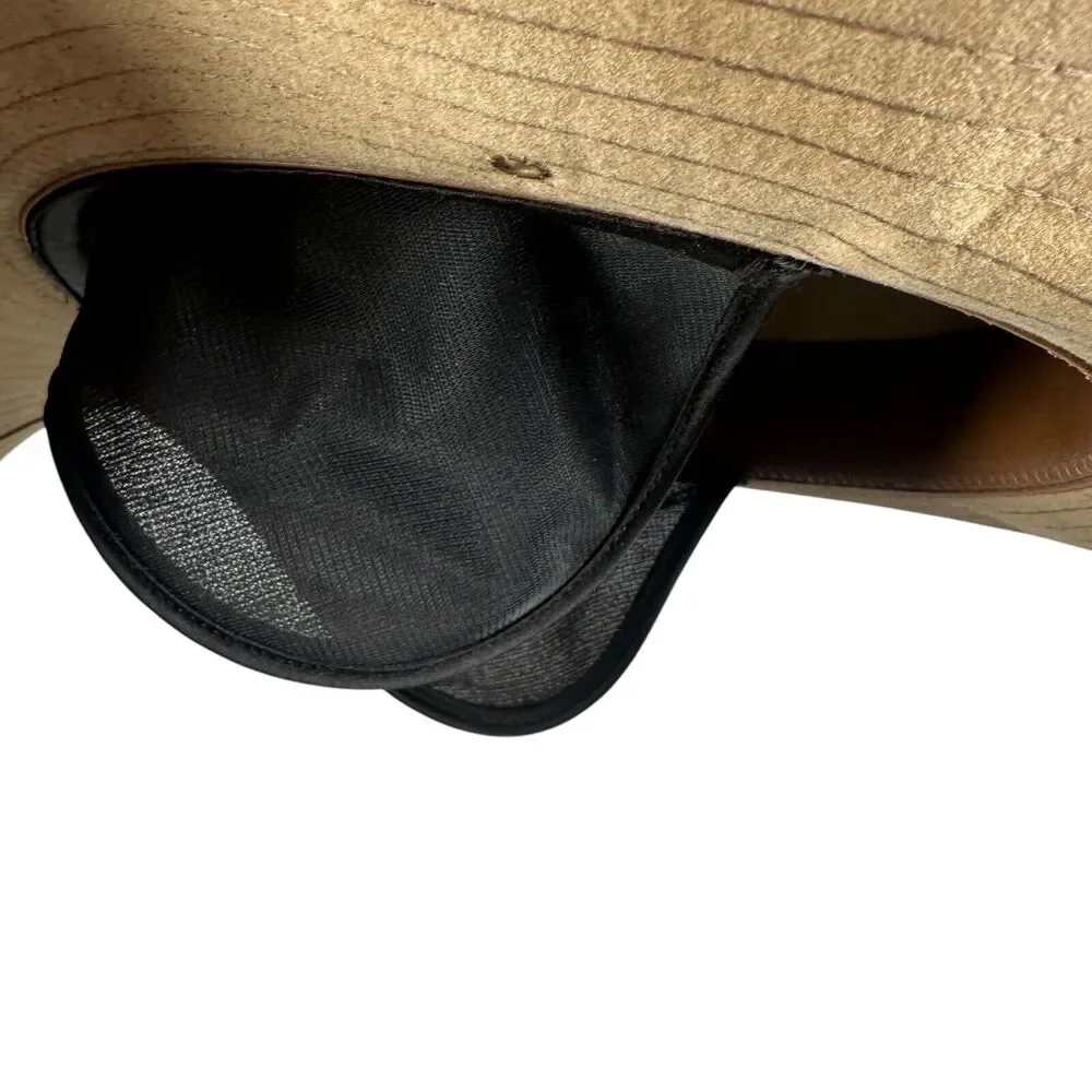 Resistol Stagecoach Cowboy Hat Men’s 7 Brown Wide Brim Western‎ Suede Leather